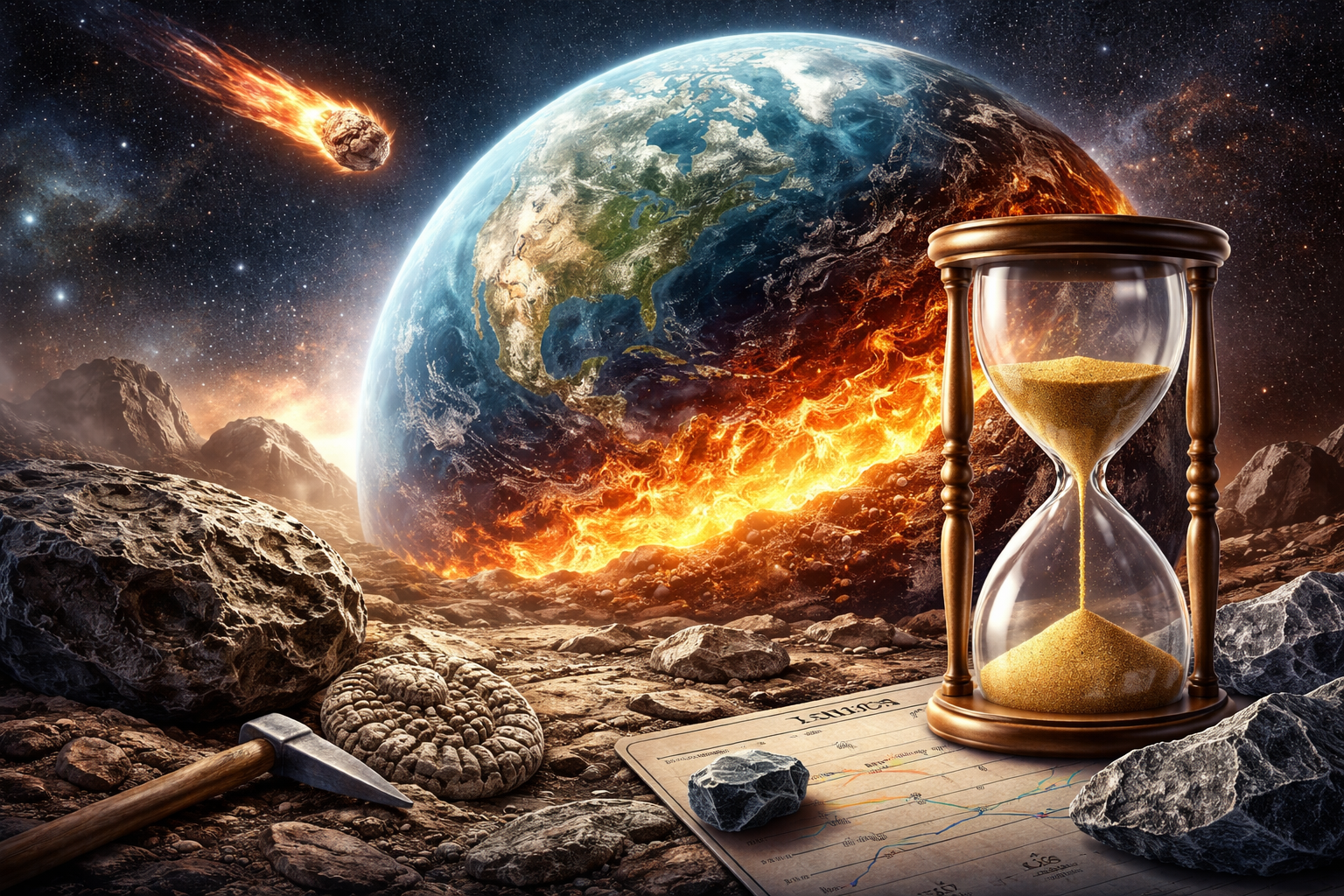 Como sabemos a idade da Terra se ninguém estava lá?